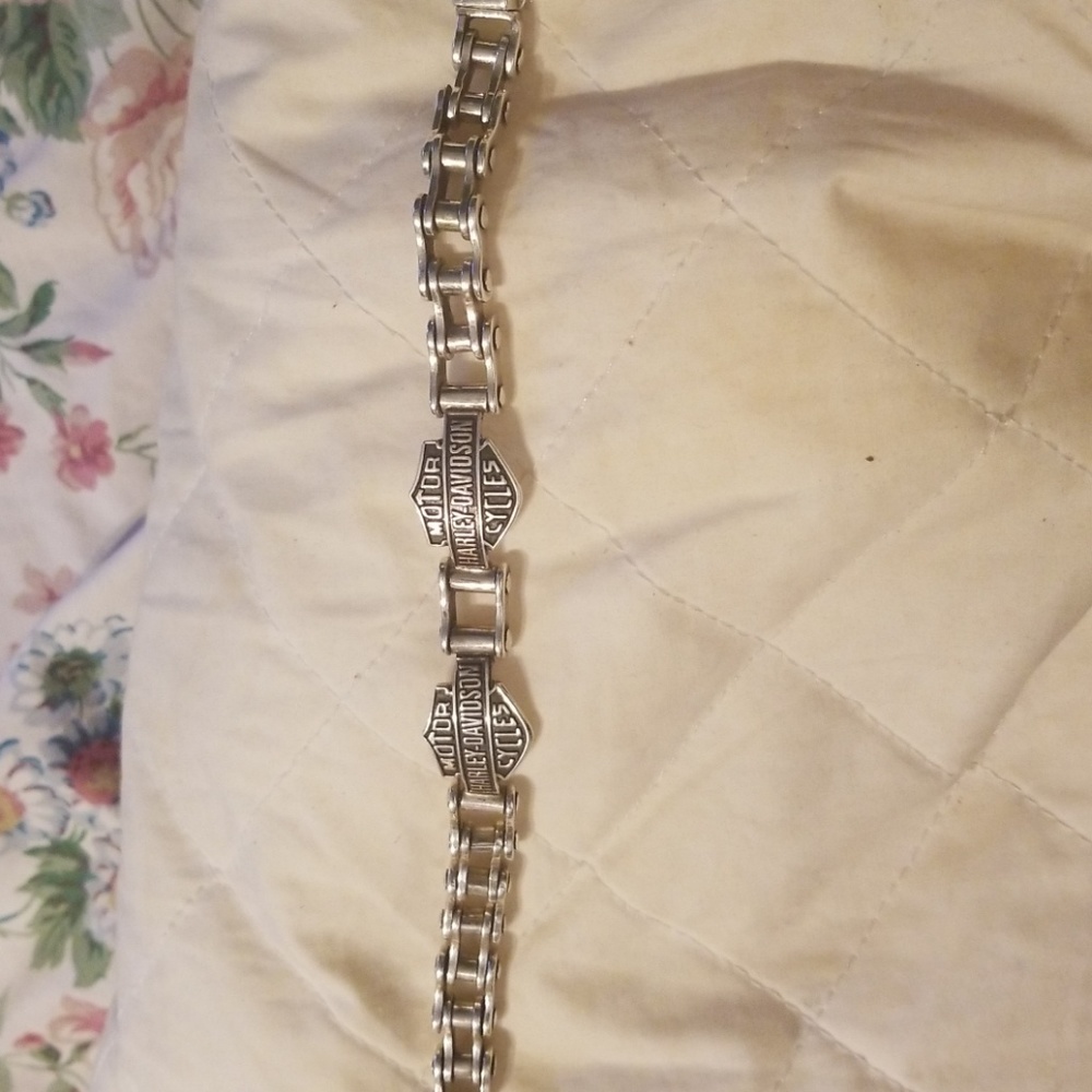 Harley Davidson gear chain bracelet